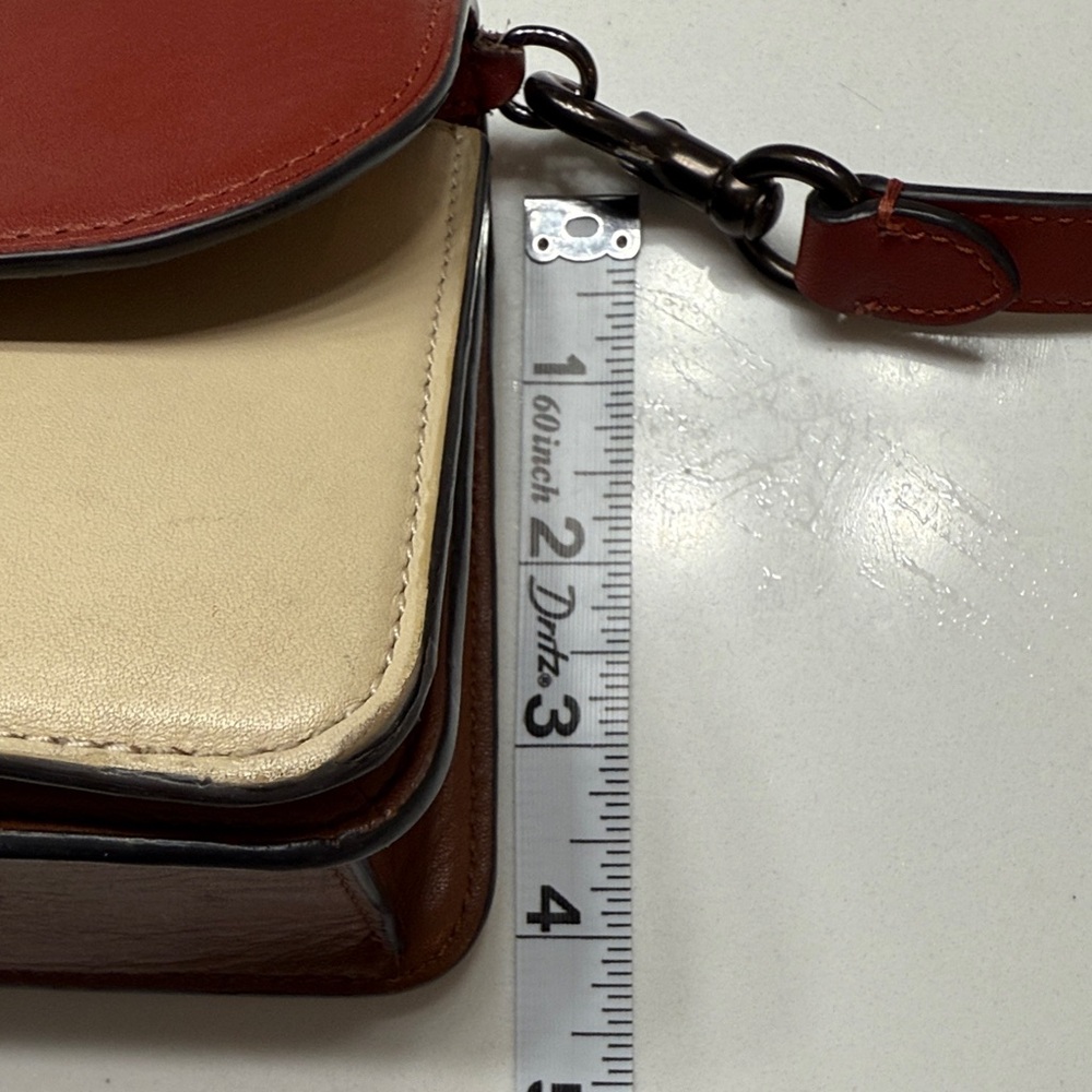 Coach Red and Cream Crossbody Bag - Picture 12 of 12